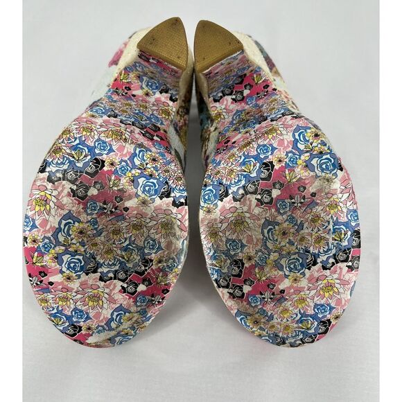 Irregular Choice Nick Of Time Floral Sparkling Cream Heels Size 41 US 10 - Picture 11 of 16